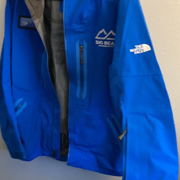 The North Face Bright Blue Bomber Jacket Big Bear Mountain Size Medium - Picture 5 of 8